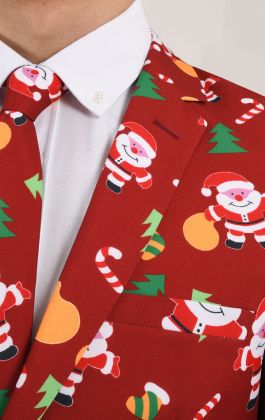 Christmas suit deals red
