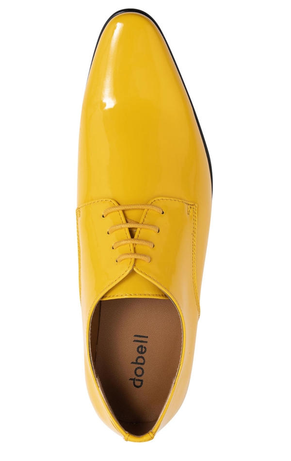 Mens yellow oxford shoes on sale