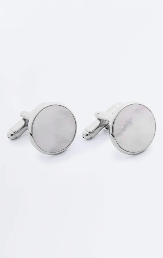 Mother of Pearl Cufflink and Stud Set - photo 1 Mother of Pearl Cufflink and Stud Set - photo 1