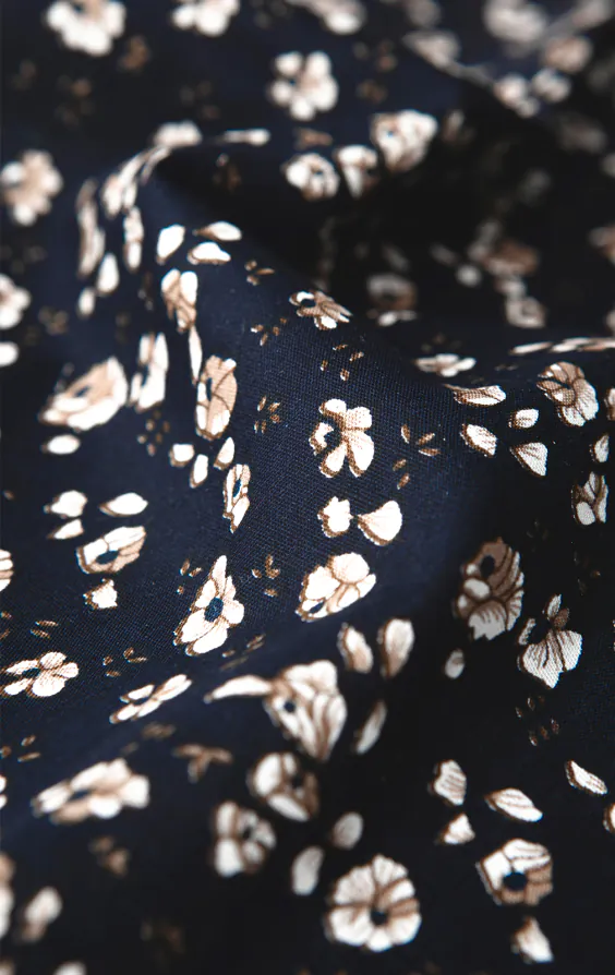 Blue and White Floral Handkerchief - photo 1 Blue and White Floral Handkerchief - photo 1