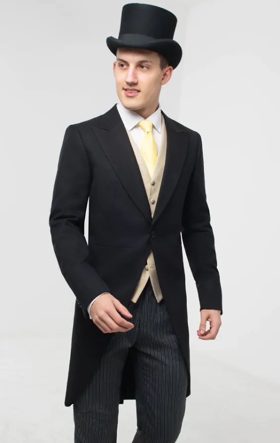 2 Piece Morning Suit, Top Hat, Vest, Shirt 2 Piece Morning Suit, Top Hat, Vest, Shirt