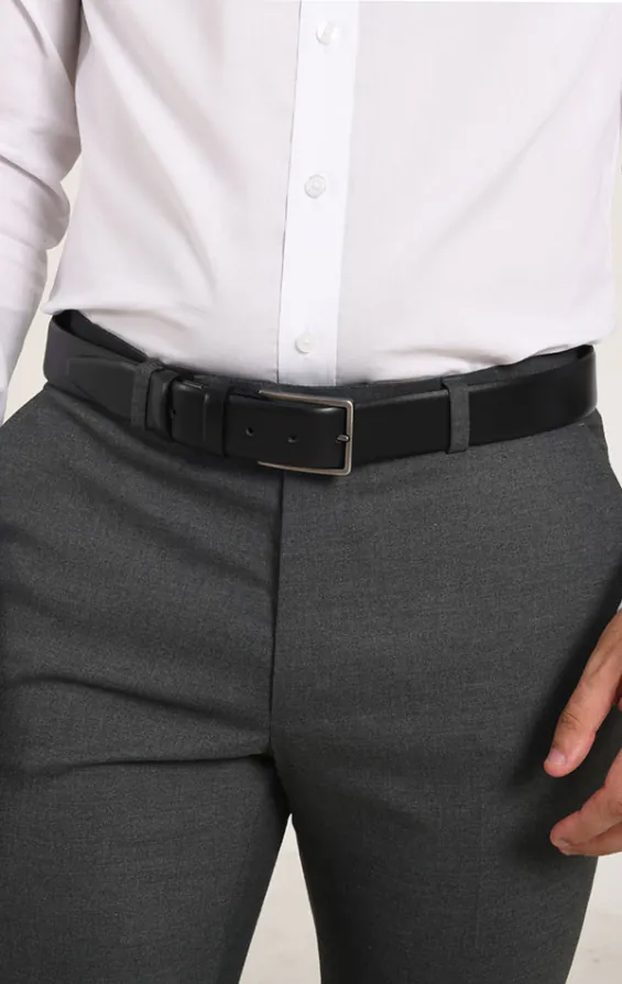 Black Leather Belt - photo 2 Black Leather Belt - photo 2