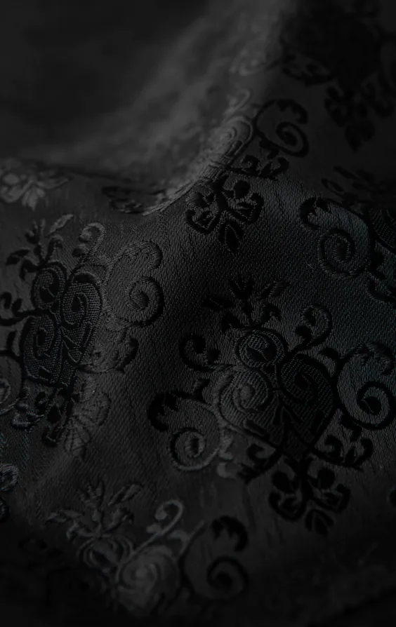 Dobell Black Da Vinci Handkerchief - photo 1