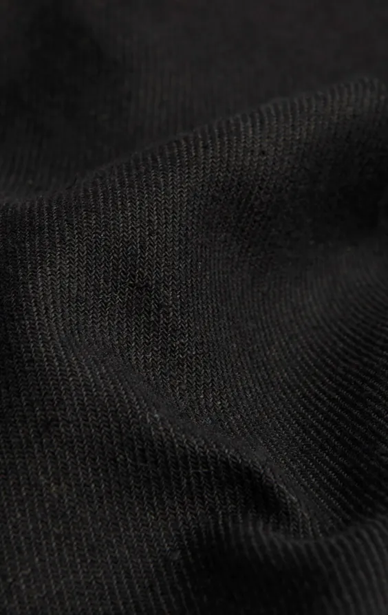 Black Linen Twill Suit Jacket - photo 6 Black Linen Twill Suit Jacket - photo 6