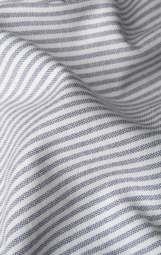 Blue and White Striped Oxford Shirt - photo 5 Blue and White Striped Oxford Shirt - photo 5