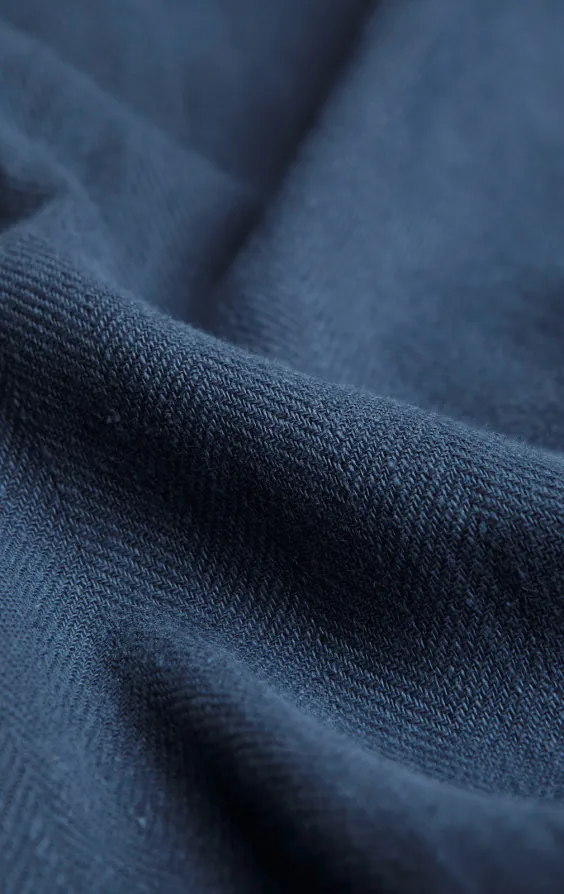 Blue Linen Herringbone Vest - photo 4 Blue Linen Herringbone Vest - photo 4