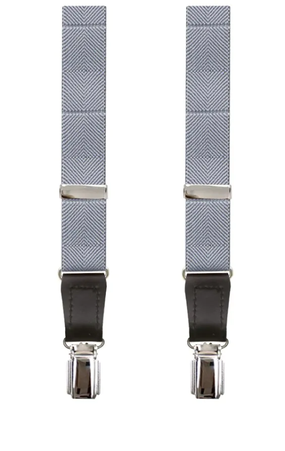 Luxury Slim 2-in-1 Silver Braces - 25mm - photo 1