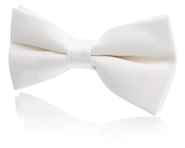 Boys White Cummerbund & Bow Tie Set - photo 1
