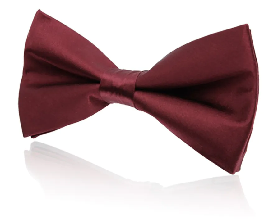 Burgundy Silk Cummerbund & Pre-Tied Bow Tie Set - photo 1 Burgundy Silk Cummerbund & Pre-Tied Bow Tie Set - photo 1