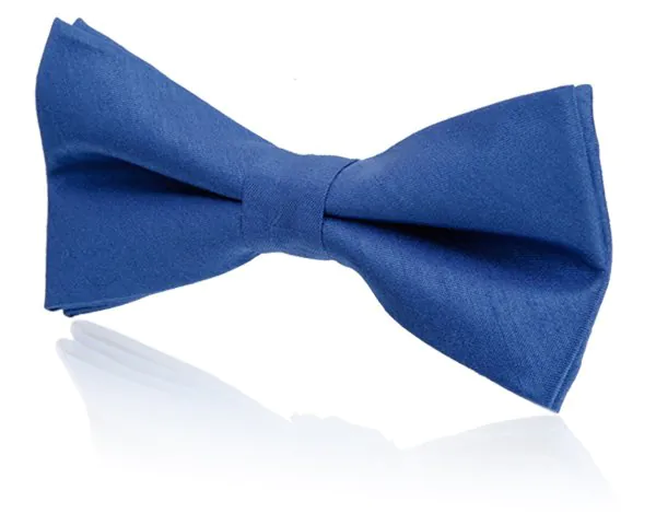 Boys Royal Blue Dupion Bow Tie