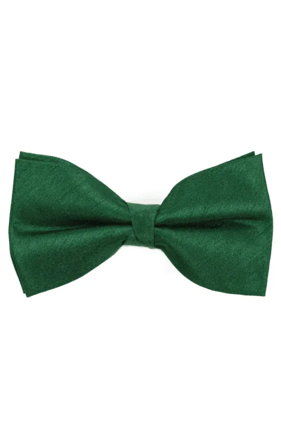 Racing Green Dupion Bow Tie Racing Green Dupion Bow Tie