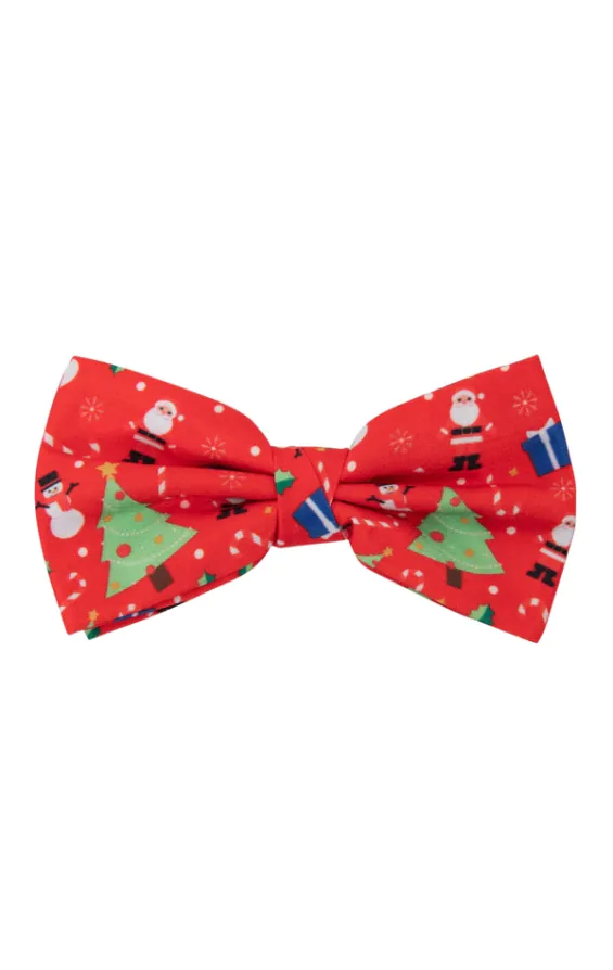 Festive Fun Red Christmas Bow Tie Festive Fun Red Christmas Bow Tie