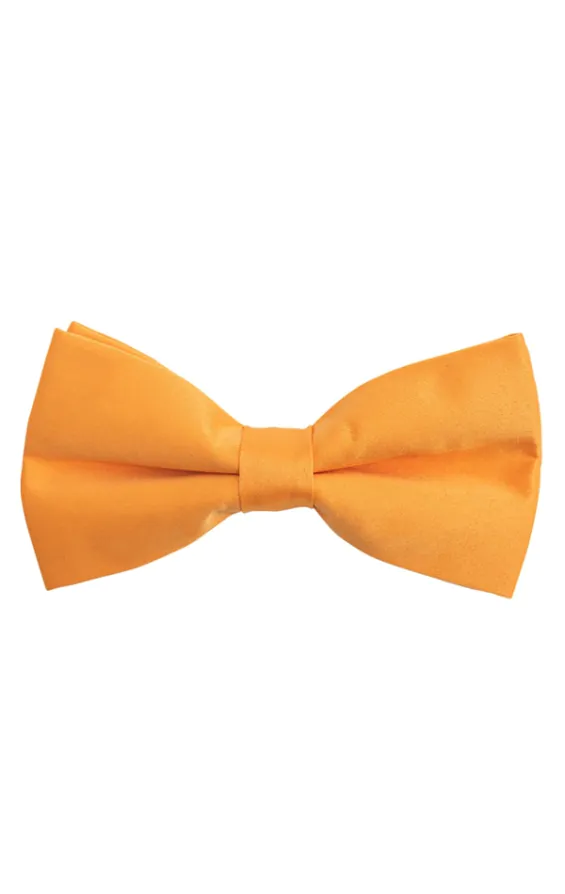 Orange Bow Tie (Pre-Tied & Self-Tie) Orange Bow Tie (Pre-Tied & Self-Tie)