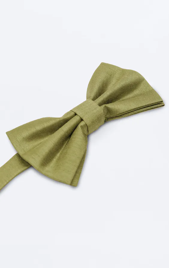 Green Dupion Bow Tie - photo 1 Green Dupion Bow Tie - photo 1