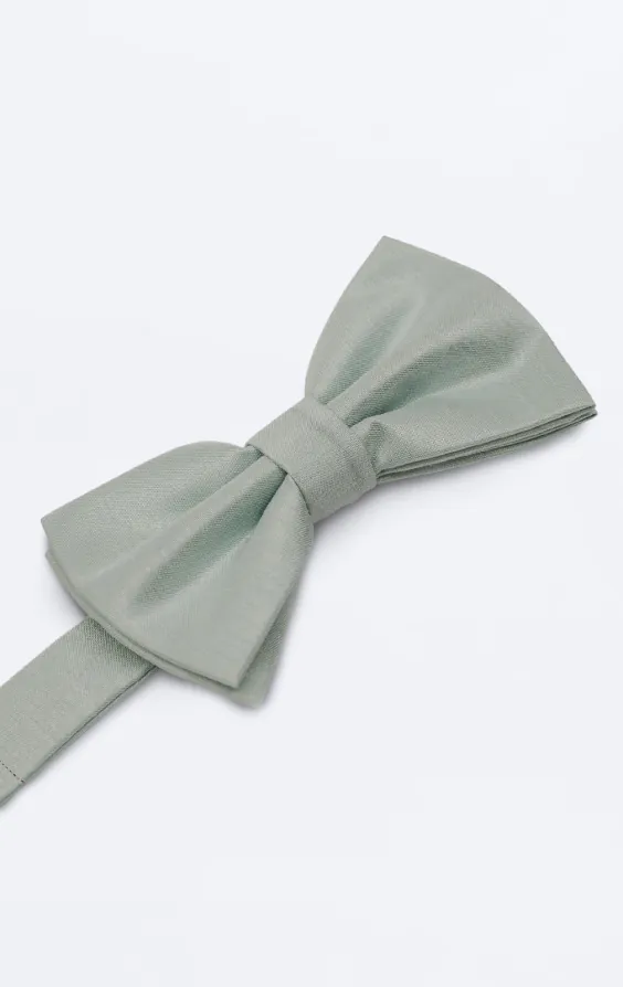 Light Green Dupion Bow Tie - photo 1 Light Green Dupion Bow Tie - photo 1
