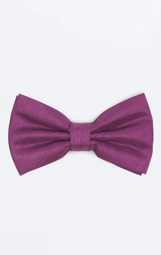 Purple Dupion Bow Tie Purple Dupion Bow Tie