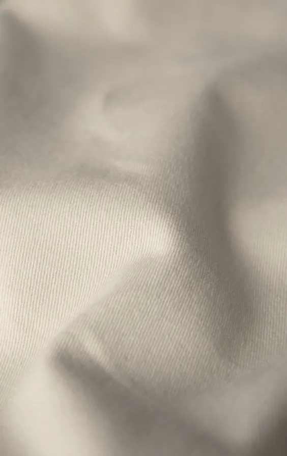 Cream Cotton Twill Jacket - photo 6