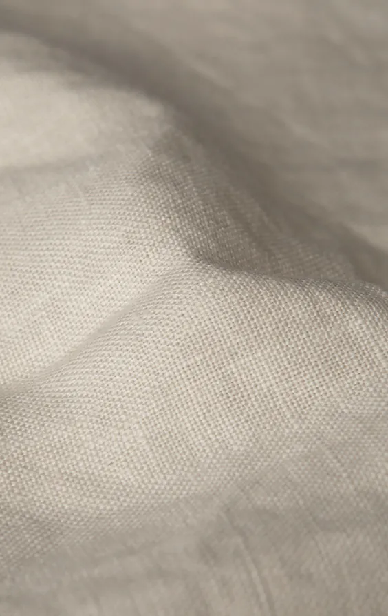 Cream Pure Linen Suit Trousers - photo 3