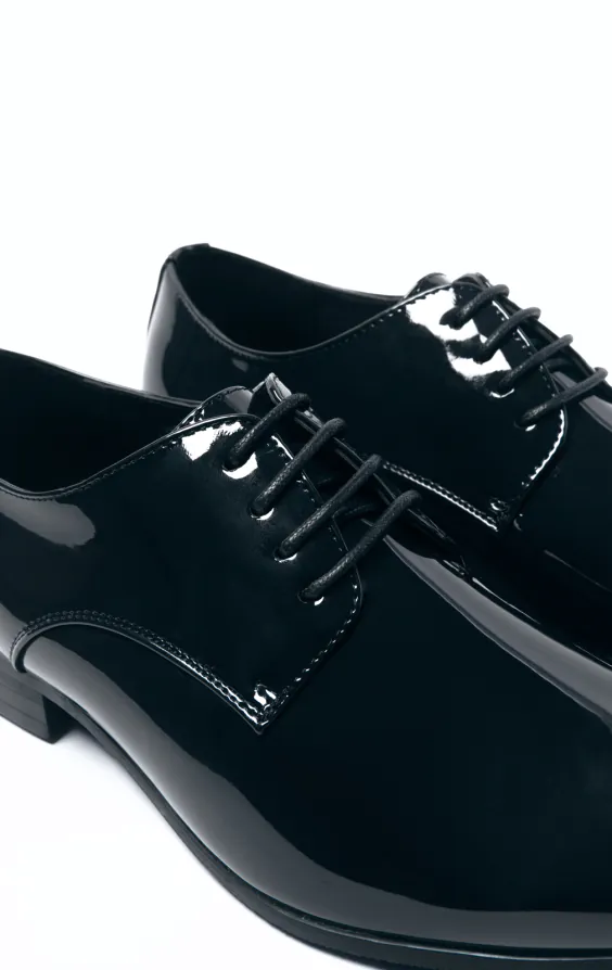 Navy Patent Contemporary Dress Shoes - photo 3 Navy Patent Contemporary Dress Shoes - photo 3