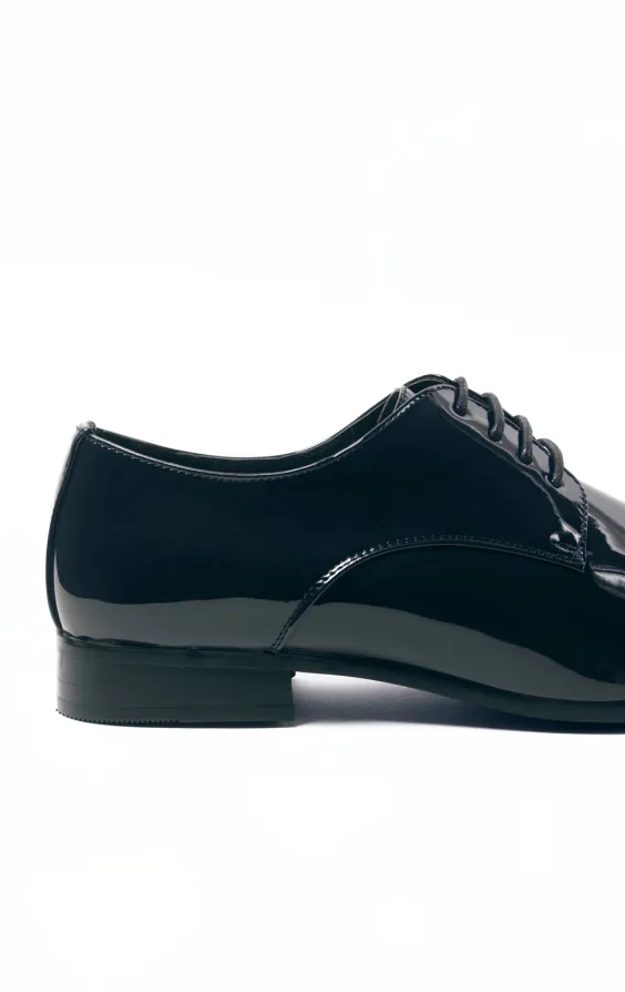 Navy Patent Contemporary Dress Shoes - photo 4 Navy Patent Contemporary Dress Shoes - photo 4