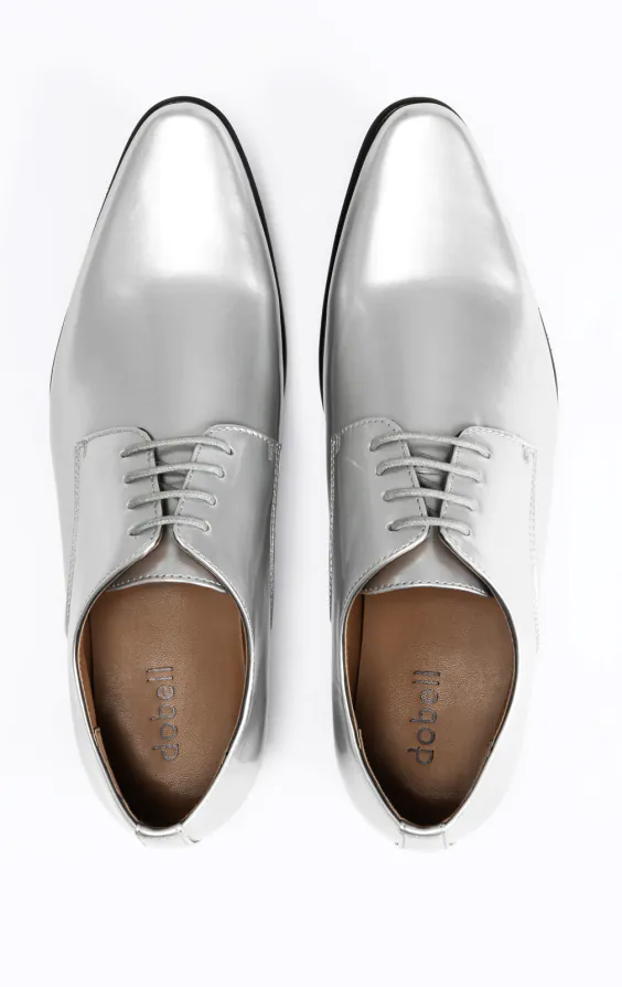 Silver Patent Contemporary Dress Shoes - photo 2 Silver Patent Contemporary Dress Shoes - photo 2