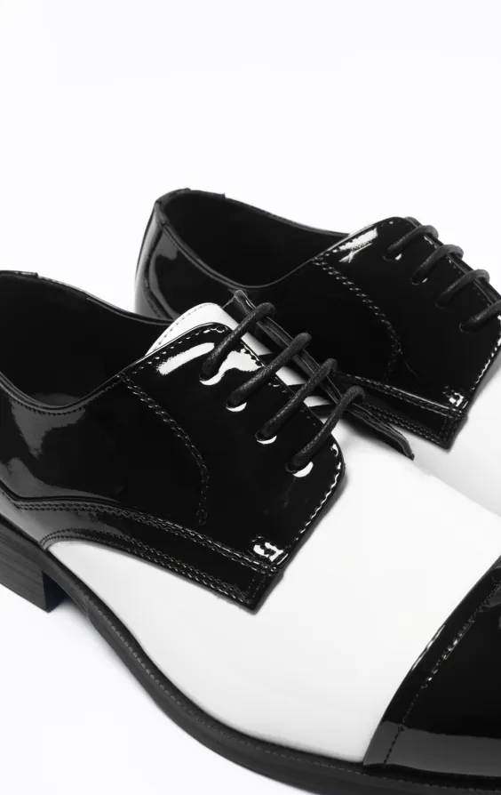 Vegas Black & White Patent Shoes - photo 3 Vegas Black & White Patent Shoes - photo 3