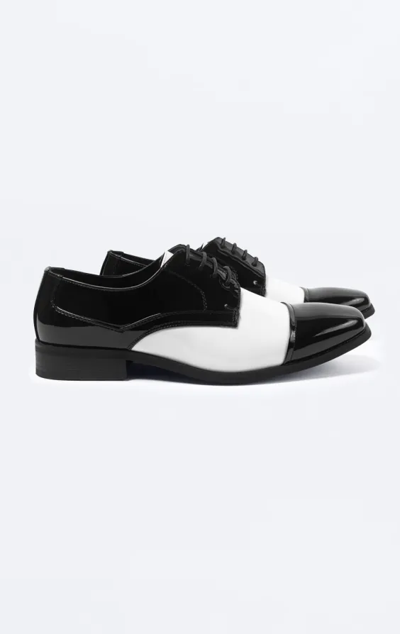 Vegas Black & White Patent Shoes Vegas Black & White Patent Shoes