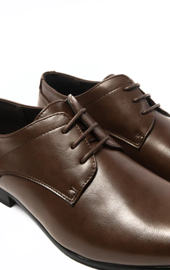 Dobell Dark Brown Plain Derby Shoes - photo 3 Dobell Dark Brown Plain Derby Shoes - photo 3