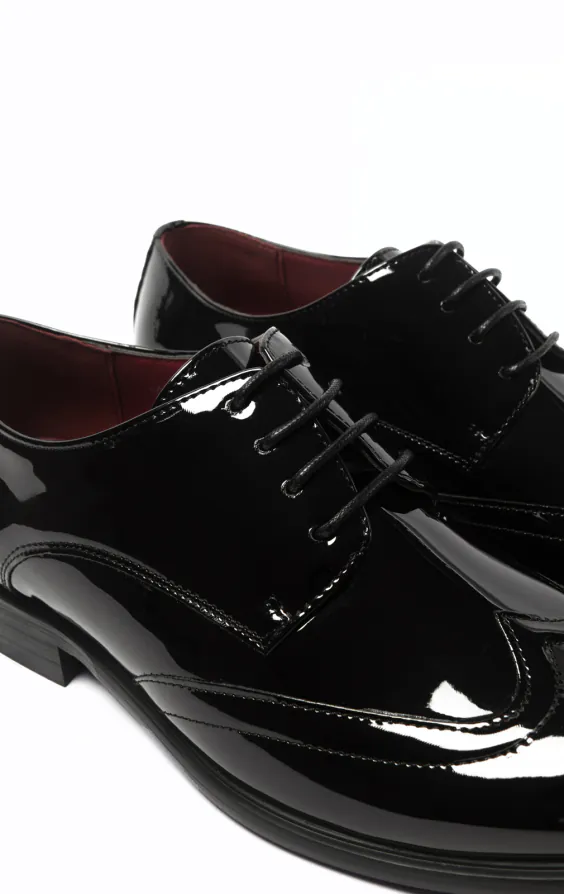 Black Patent Brogue Shoes - photo 3 Black Patent Brogue Shoes - photo 3