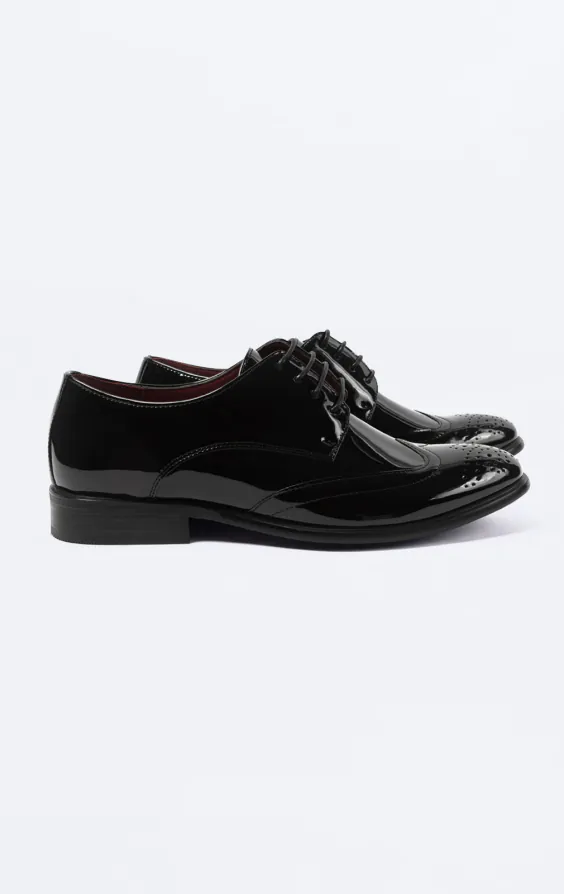 Black Patent Brogue Shoes Black Patent Brogue Shoes