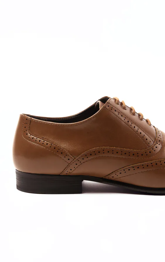 Dobell Tan Oxford Brogue Shoes - photo 4 Dobell Tan Oxford Brogue Shoes - photo 4
