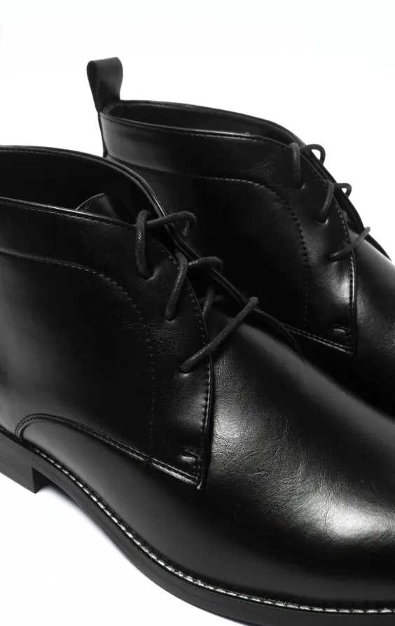 Dobell Black Lace Chukka Boots - photo 3 Dobell Black Lace Chukka Boots - photo 3