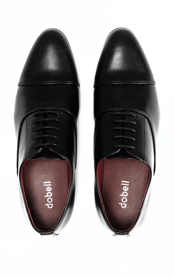 Dobell Black Plain Oxford Toecap Shoes - photo 2 Dobell Black Plain Oxford Toecap Shoes - photo 2