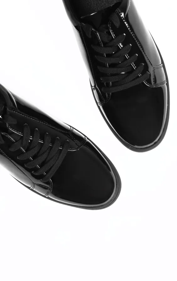 Dobell Black Patent Trainer - photo 1 Dobell Black Patent Trainer - photo 1