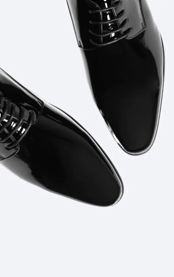 Black Patent Contemporary Dress Shoes - photo 1 Black Patent Contemporary Dress Shoes - photo 1