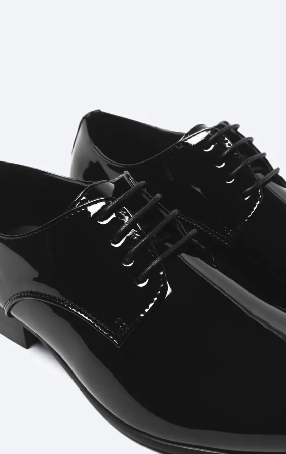 Black Patent Contemporary Dress Shoes - photo 3 Black Patent Contemporary Dress Shoes - photo 3