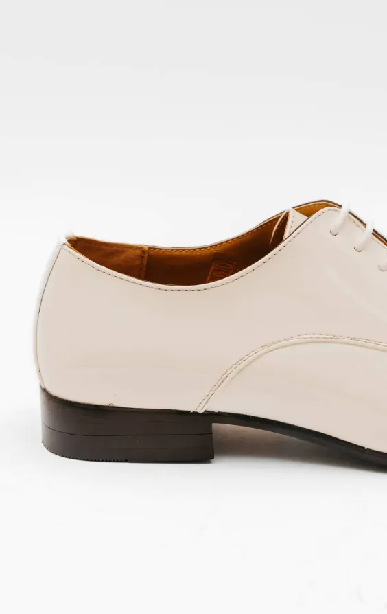 Wide white dress shoes on sale