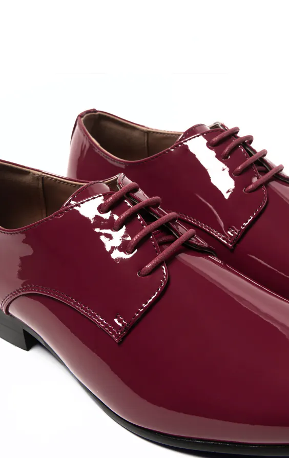 Dobell Burgundy Patent Contemporary Dress Shoes - photo 3 Dobell Burgundy Patent Contemporary Dress Shoes - photo 3