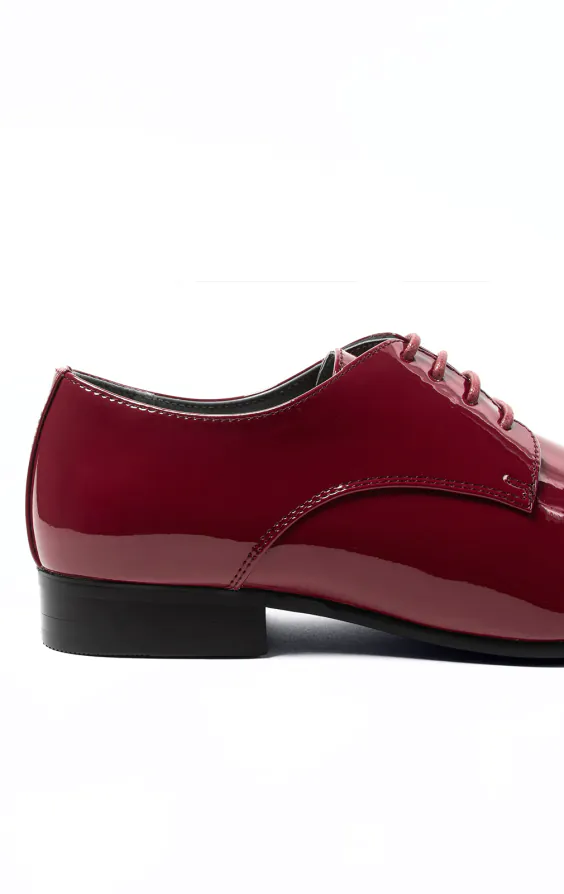 Dobell Burgundy Patent Contemporary Dress Shoes - photo 4 Dobell Burgundy Patent Contemporary Dress Shoes - photo 4