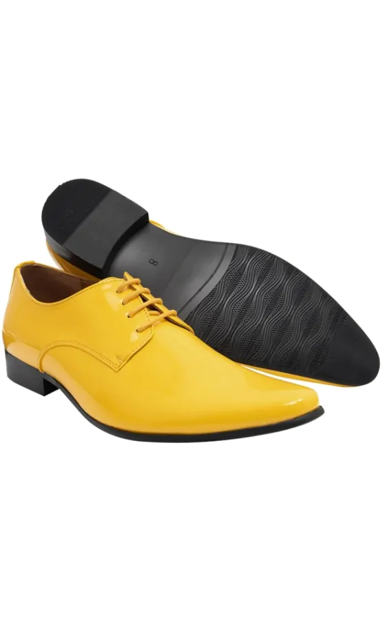 Yellow oxford shoes best sale