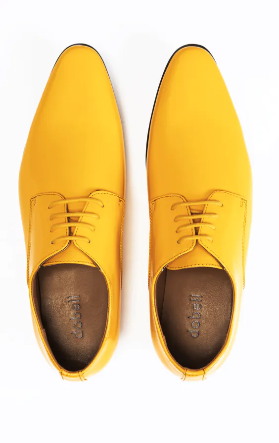 Yellow Patent Contemporary Dress Shoes - photo 2