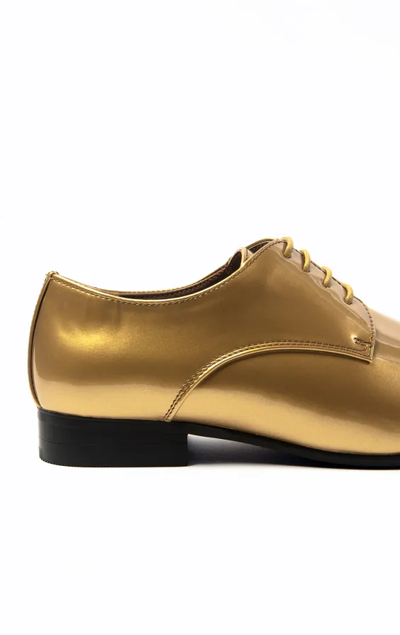 Gold Patent Contemporary Dress Shoes - photo 4 Gold Patent Contemporary Dress Shoes - photo 4