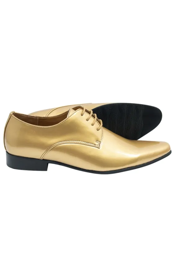 Gold formal shoes online