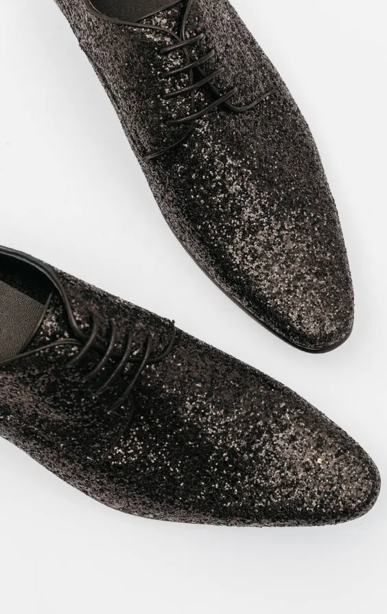 Dobell Black Glitter Shoes - photo 1 Dobell Black Glitter Shoes - photo 1