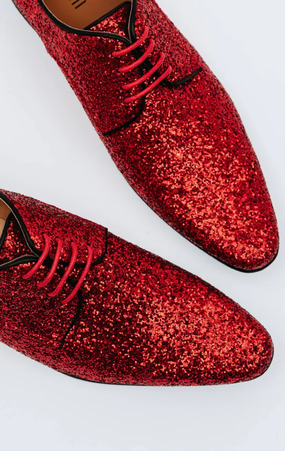 Dobell Red Glitter Shoes - photo 1 Dobell Red Glitter Shoes - photo 1