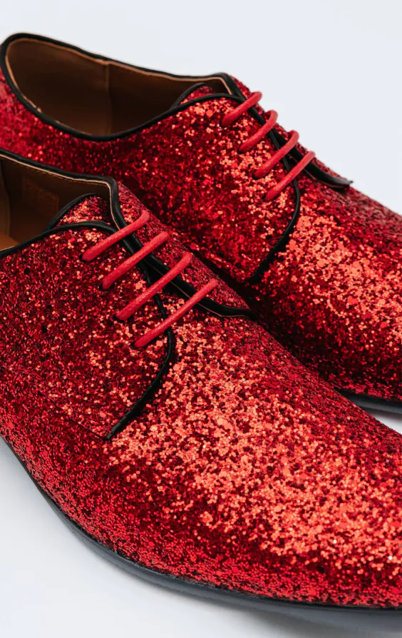 Dobell Red Glitter Shoes - photo 3 Dobell Red Glitter Shoes - photo 3
