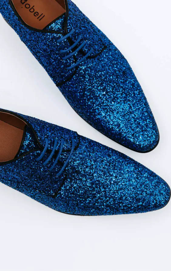 Blue Glitter Shoes - photo 1 Blue Glitter Shoes - photo 1