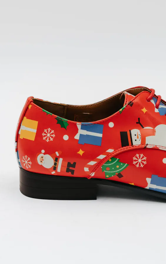 Dobell Red Christmas Festive Fun Christmas Novelty Shoes - photo 4 Dobell Red Christmas Festive Fun Christmas Novelty Shoes - photo 4