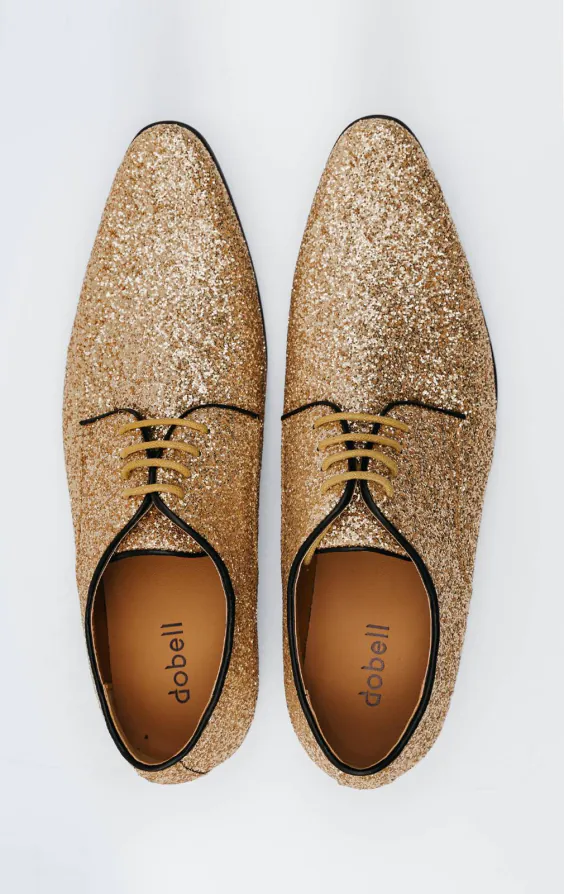 Dobell Gold Glitter Shoes - photo 2 Dobell Gold Glitter Shoes - photo 2