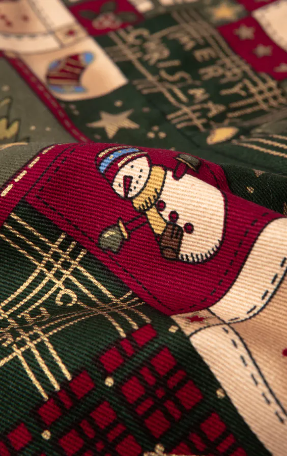 Green Vintage Christmas Print Vest - Limited Edition - photo 3 Green Vintage Christmas Print Vest - Limited Edition - photo 3